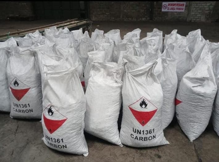 UN-certified packaging bags for coconut shell charcoal export shipment